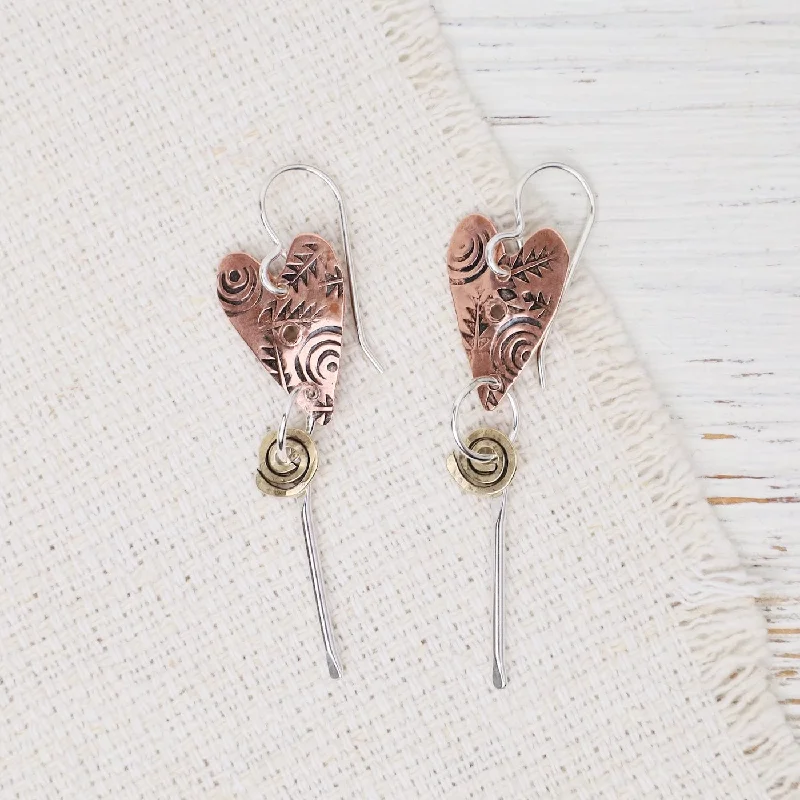 Eco-friendly Earrings For Conscious Shoppers-Love Comes Around Earrings