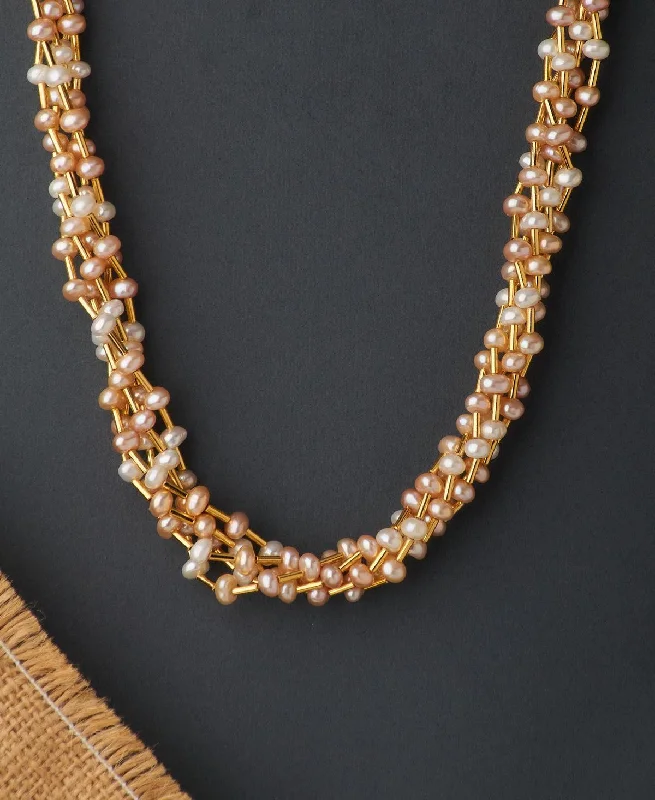 Fashionable Real Pearl Necklace