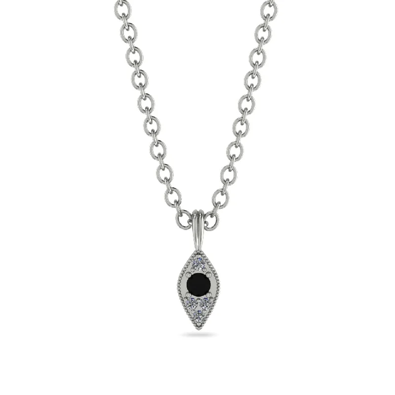 Milgrain Diamond Necklace - Jessie No. 9