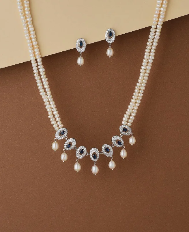 Ravishing Pearl Necklace Set