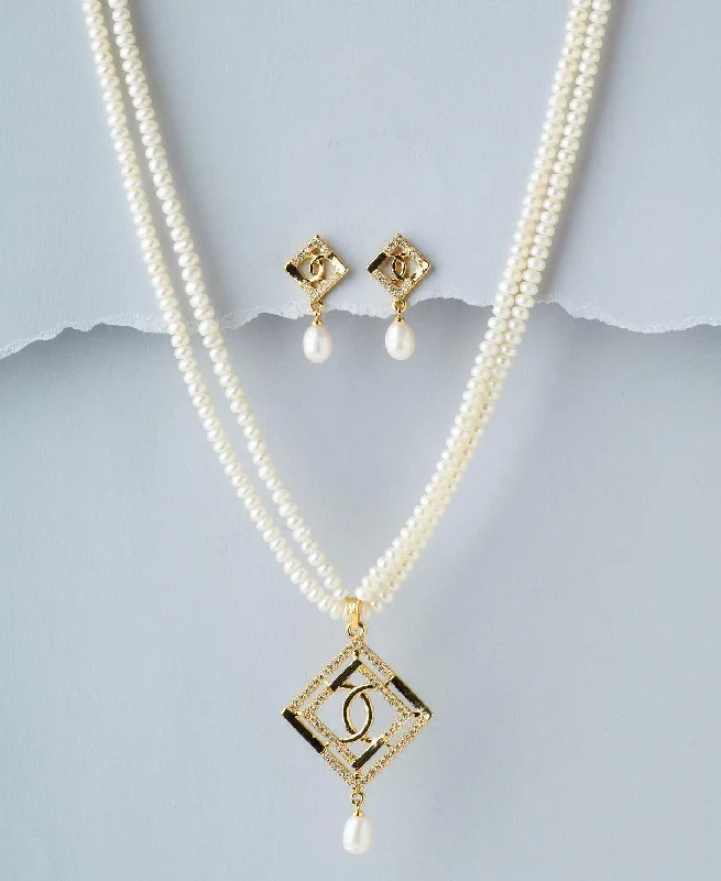 Regal Real Pearl Necklace Set