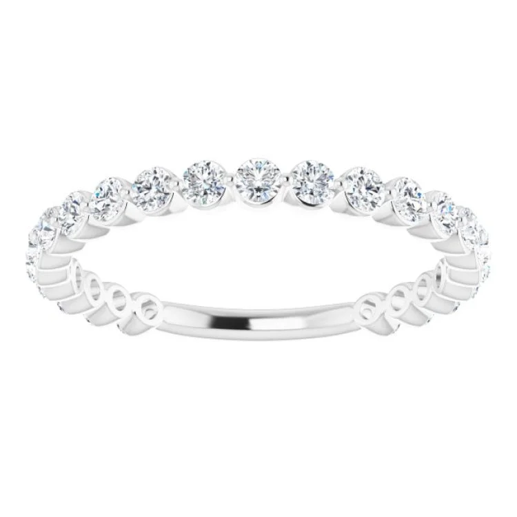 Stunning Gemstone Engagement Rings For Special Moments-Platinum 3/4 CTW Lab-Grown Diamond Anniversary Band