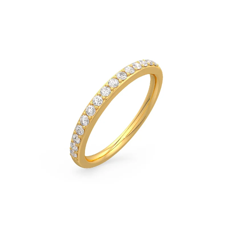 Customizable Stackable Rings For Personalized Fashion-Posh Diamond Band