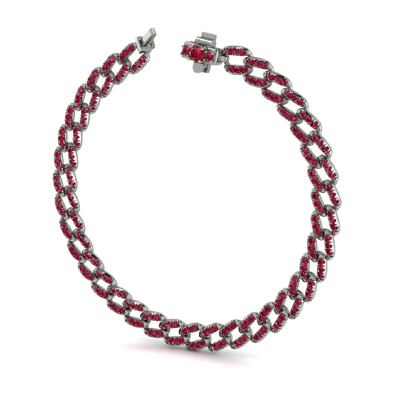 Cuban Ruby Necklace  - Clarissa No. 12