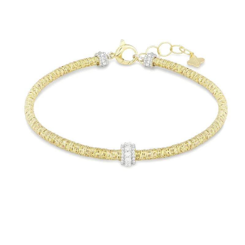 Unique Chain Bracelets For Bold Fashion-Goa Bracelet with Diamonds