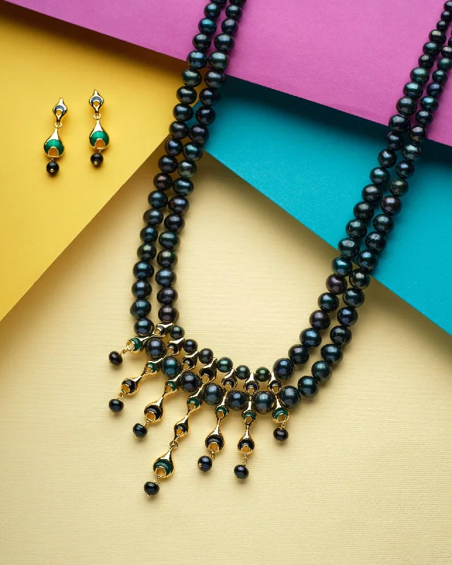 Rafaela Pearl Necklace Set