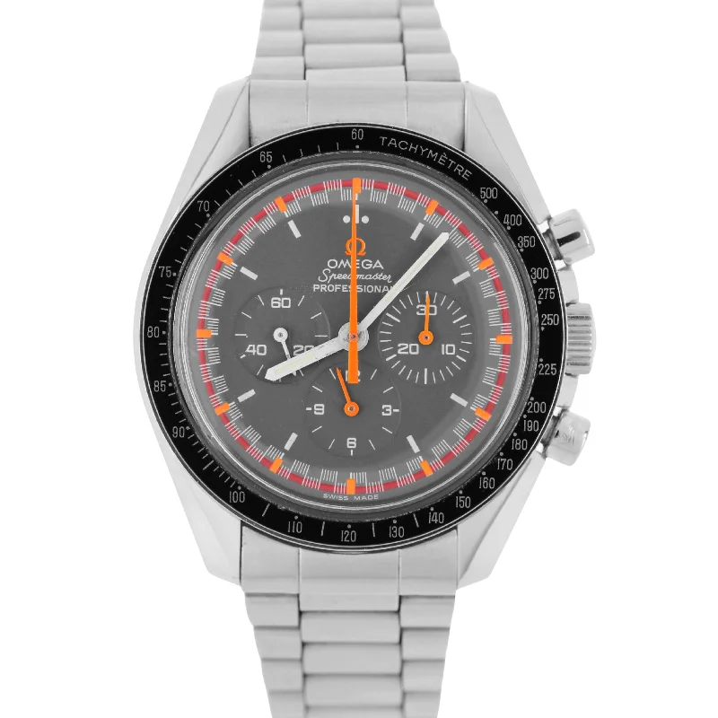 Stylish Women’s Watches With Gemstone Details-Omega Speedmaster Moonwatch Steel Japanese Racing Gray 42mm 3570.40.00 Watch