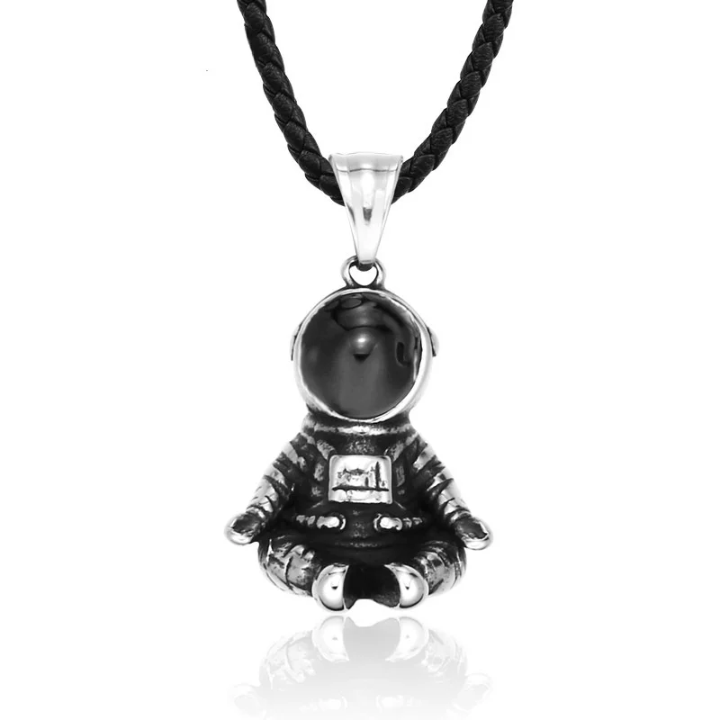 Men's Punk Spaceman Necklace