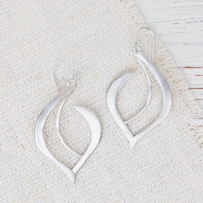 Customizable Hoop Earrings For Personalized Style-Teardrop Crescent Earrings