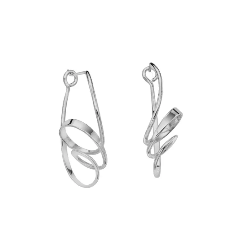 Trendy Earrings For Fashion-forward Looks-Sterling Silver Chaparral Earrings