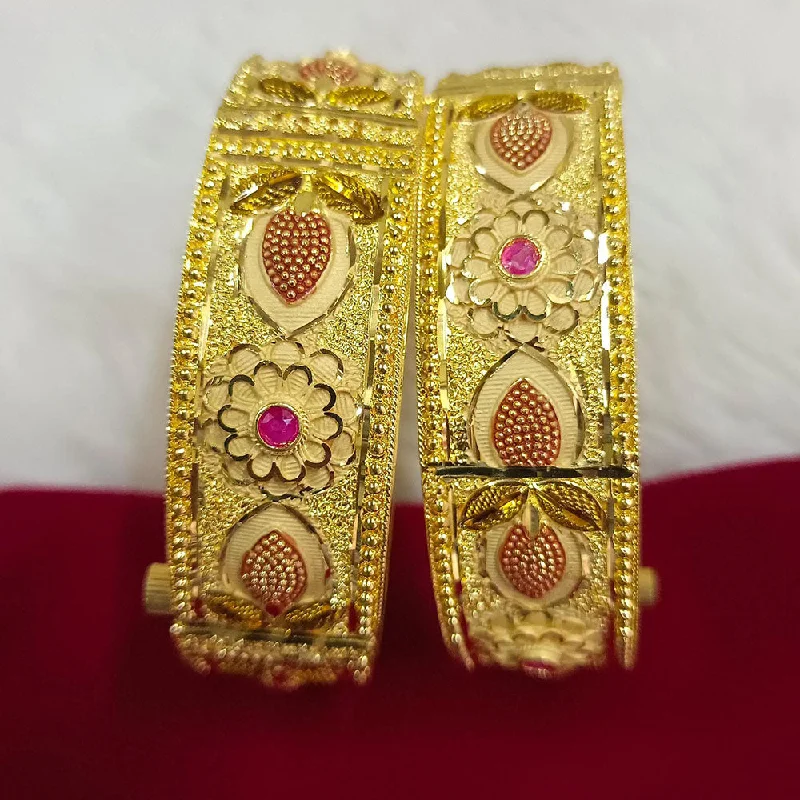 Colorful Ceramic Bangles For Bold Fashion-Pari Art Jewellery Forming Openable Bangles Set