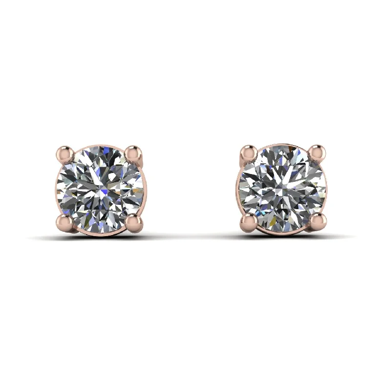 Minimalist Drop Earrings For Subtle Charm-.25ct Diamond Earrings - Maci No. 2